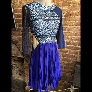 Three Floor Fit & Flare Dress